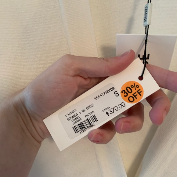 L’Agence white knit dress - Picture 5 of 5